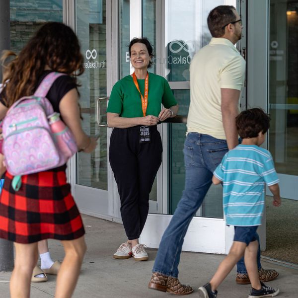 Legacy welcoming smile